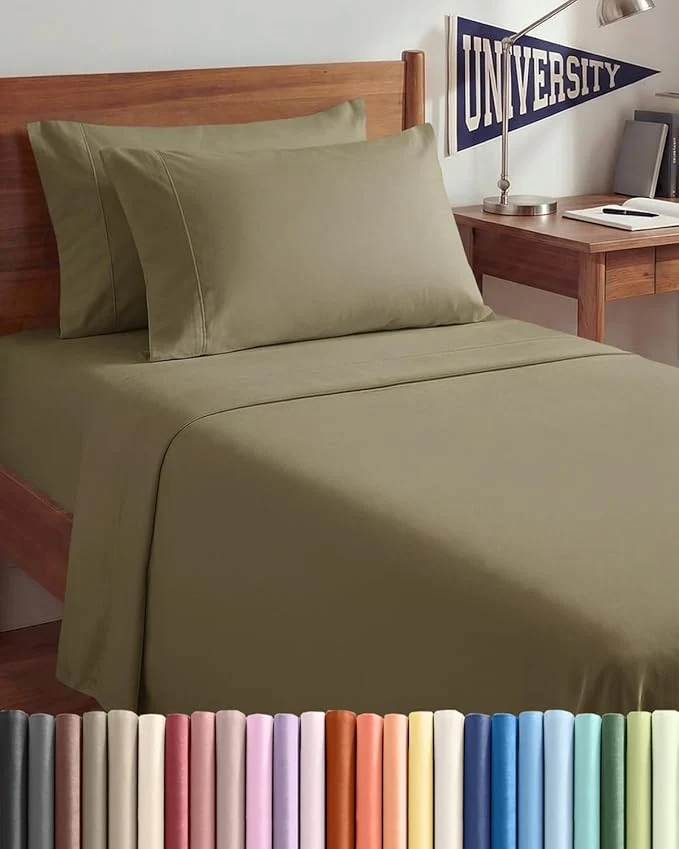 Excellent Twin XL 4 Piece Sheet Set Selected