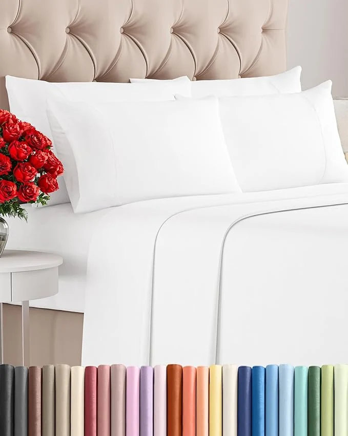 High-Grade Queen 6 Piece Sheet Set Detailed