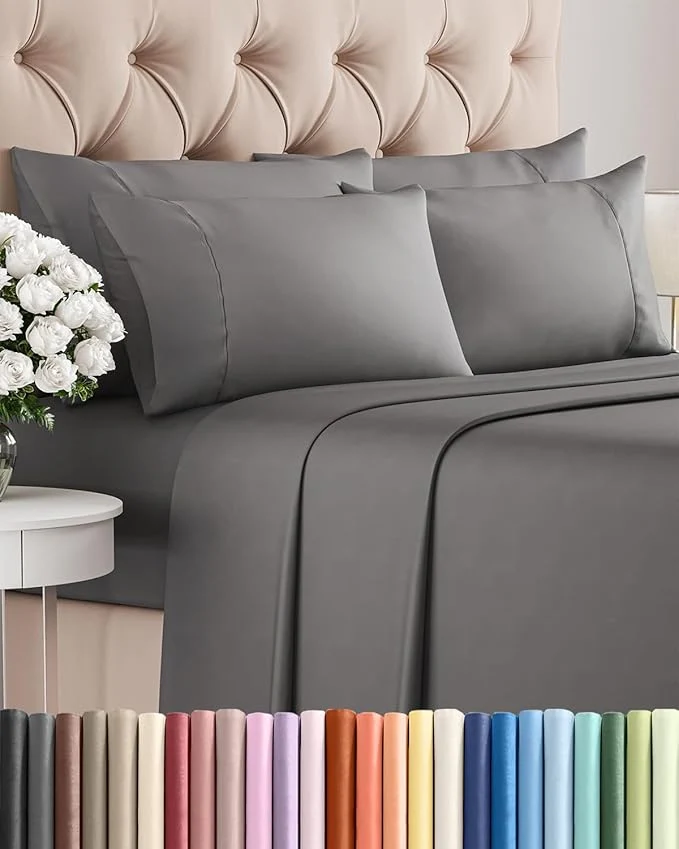 Innovative Cal King 6 Piece Sheet Set Sustainable
