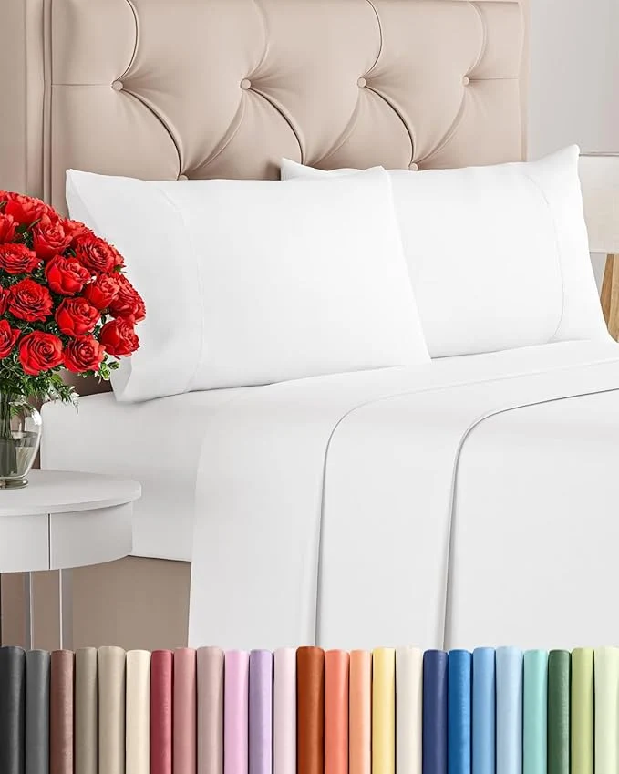 Convenient Twin 4 Piece Sheet Set Elegant