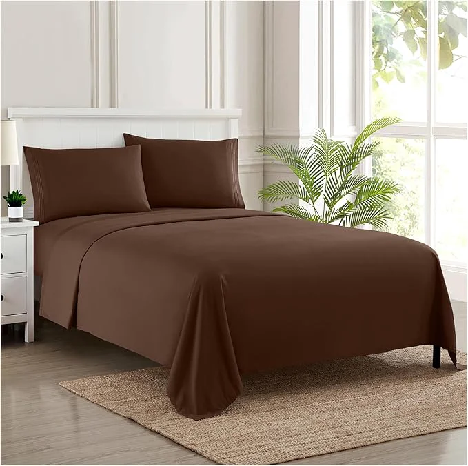 User-Friendly Twin XL Sheets - Breathable Luxury Sheets - 1800 Supreme Collection Extra Soft Original Design