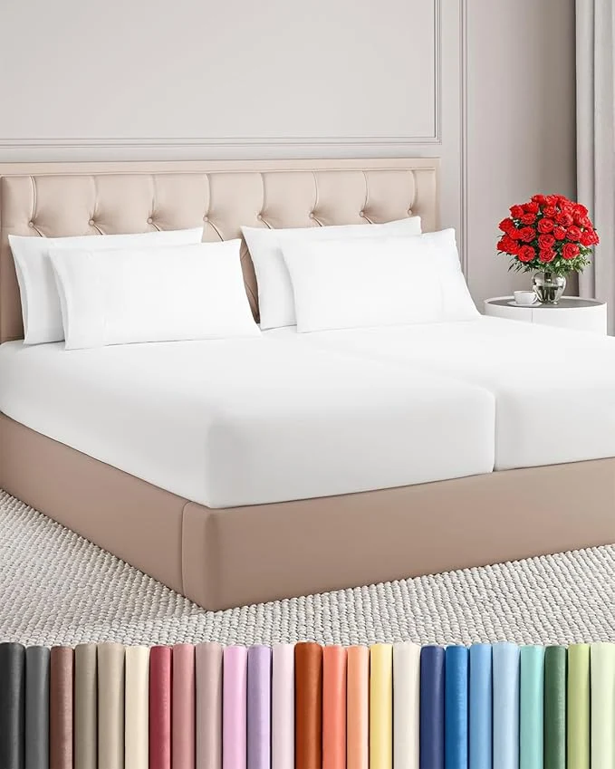 Elite Split King Sheets Set 7 Piece Refined