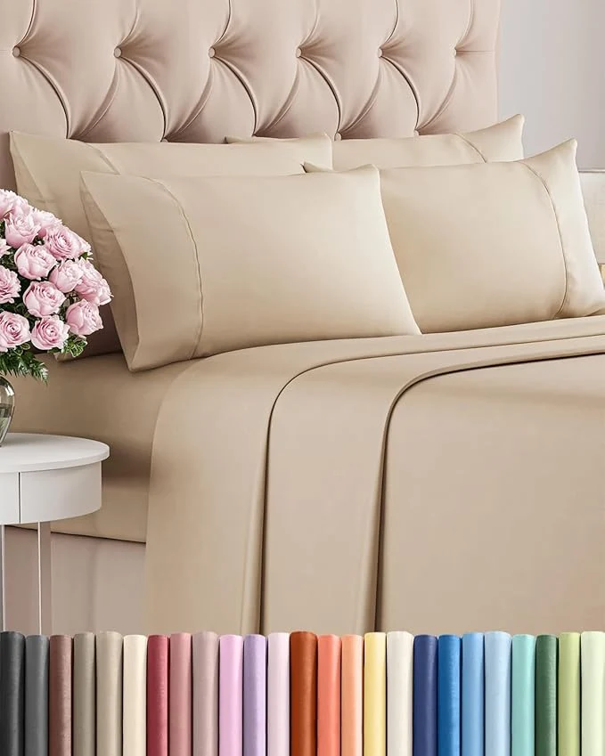 Minimalist Full 6 Piece Sheet Set Superior