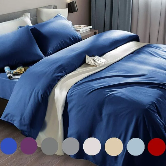 Smooth SONORO KATE Bed Sheet Set Super Soft Microfiber 1800 Thread Count Luxury Professional