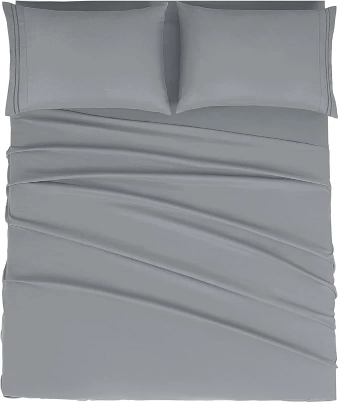 Powerful Mejoroom California King Size Sheet Set Elegant