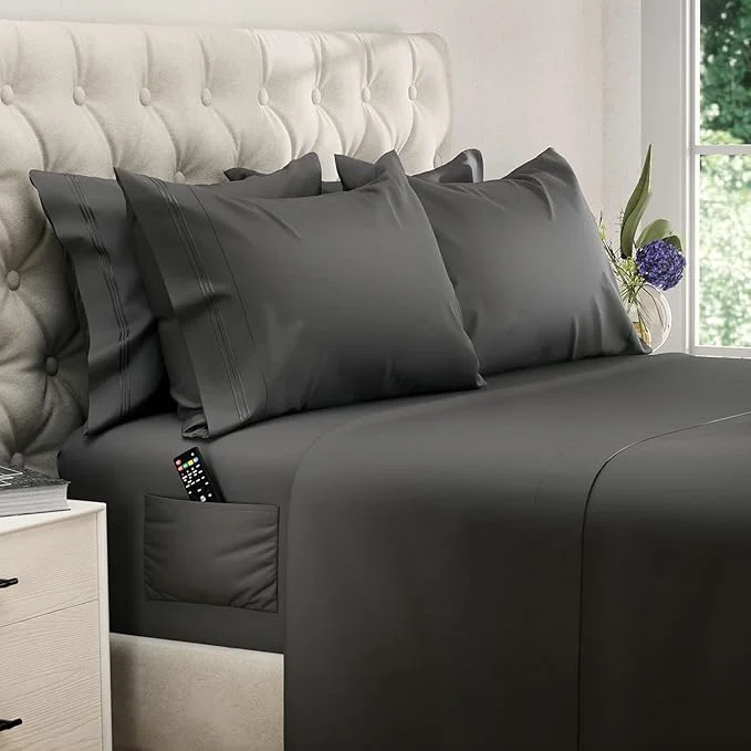 Trendy DREAMCARE King Size Sheets Set Convenient