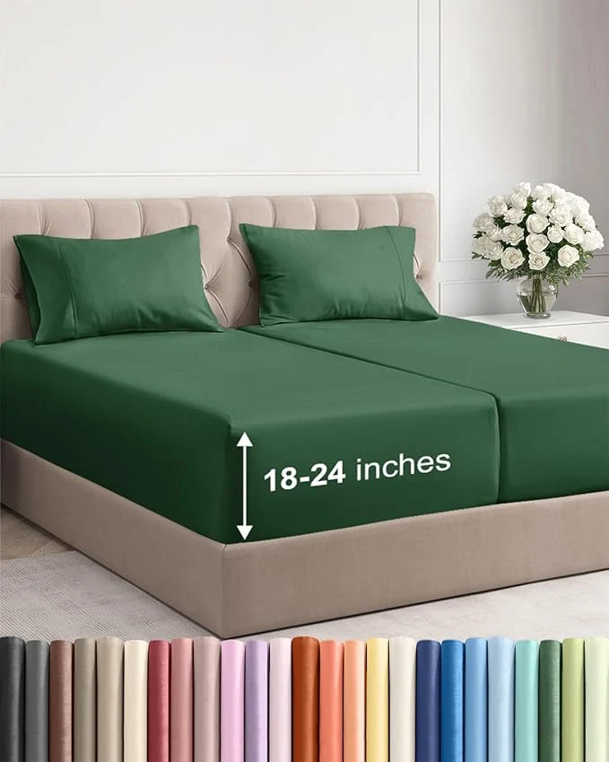 Quality Extra Deep Split King Sheet Set Prestigious