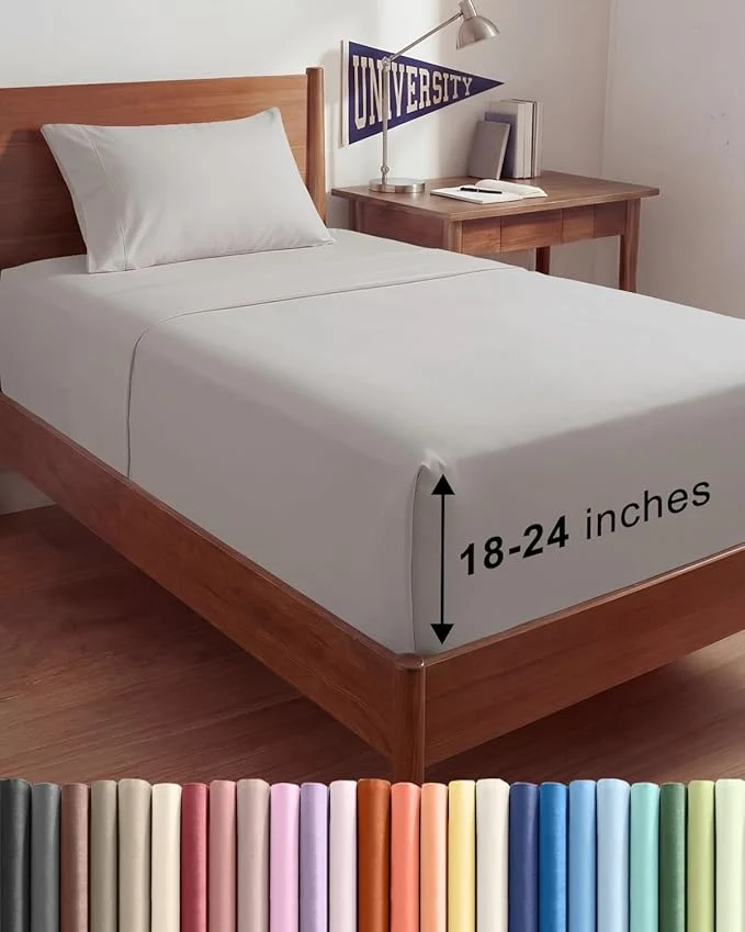 Verified Extra Deep Twin XL Sheet Set Traditional