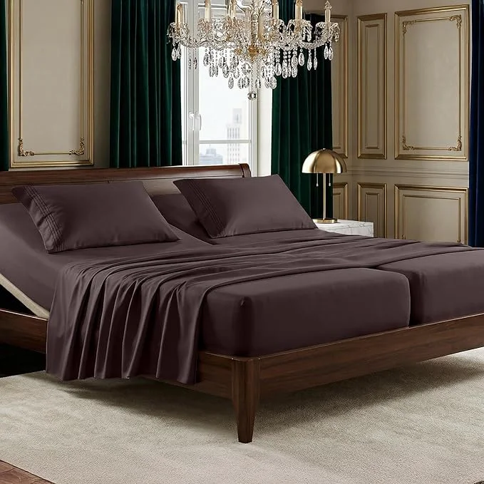 Easy-to-Use Elegant Comfort Luxurious 1500 Premium Hotel Quality Microfiber Three Line Natural