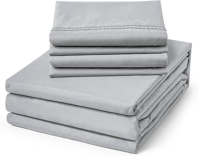 Effective ClevaHome Sheets Twin Size Bed Set Breathable