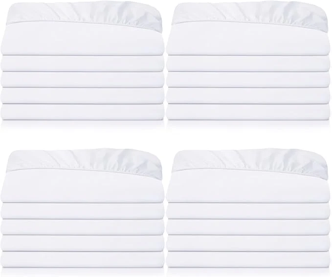 Traditional Preboun 20 Pack Fitted Sheets Bulk Superior