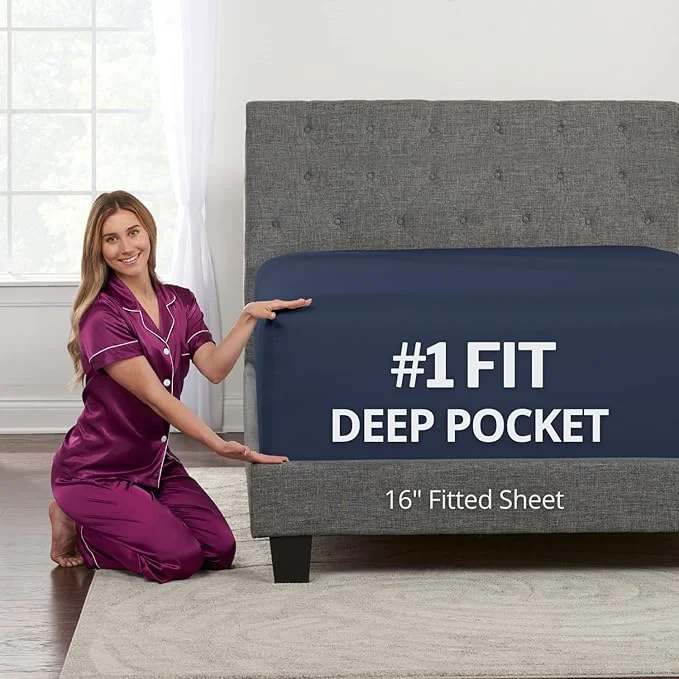 Versatile Queen Size Fitted Sheet Only Premium