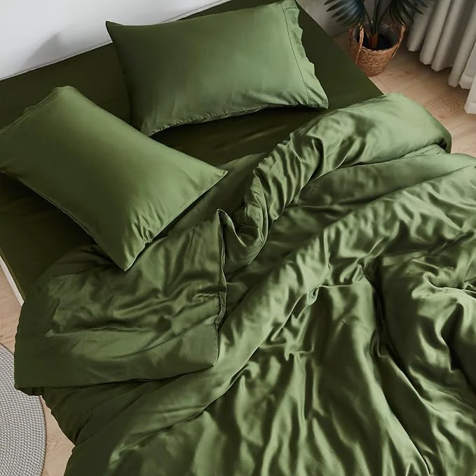 Fashionable DOZ Sheet Set Viscose derived from Bamboo Organically Grown Buttery Soft Reusable