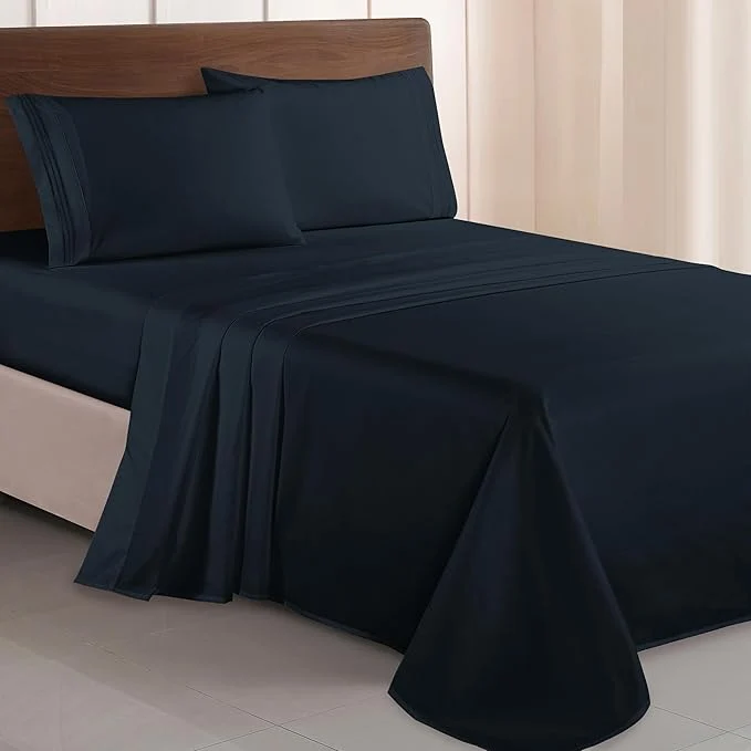 Easy-to-Use Elegant Comfort 1500 Premier Hotel Quality 4-Piece Bed Sheet Sets Deep Pockets Optimized