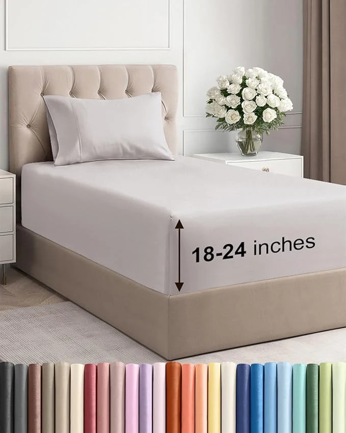 Next-Generation Extra Deep Twin Sheet Set Fine Crafted