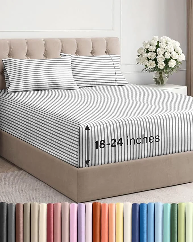 Recyclable Extra Deep Queen Sheet Set Top-Quality