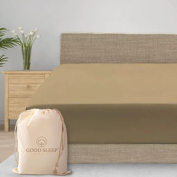 Enhanced Good Sleep Bedding Queen Size Egyptian Cotton Sheets Relaxed
