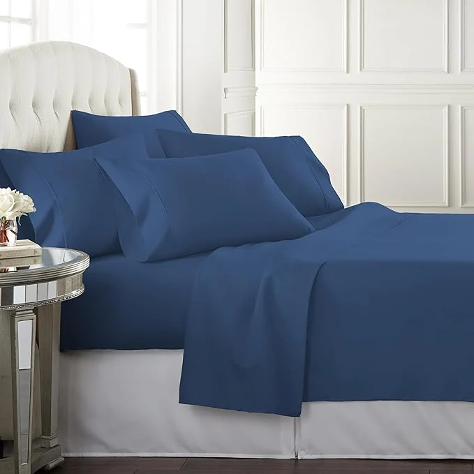 Convenient Danjor Linens Bed Sheet Set Queen Size Modern