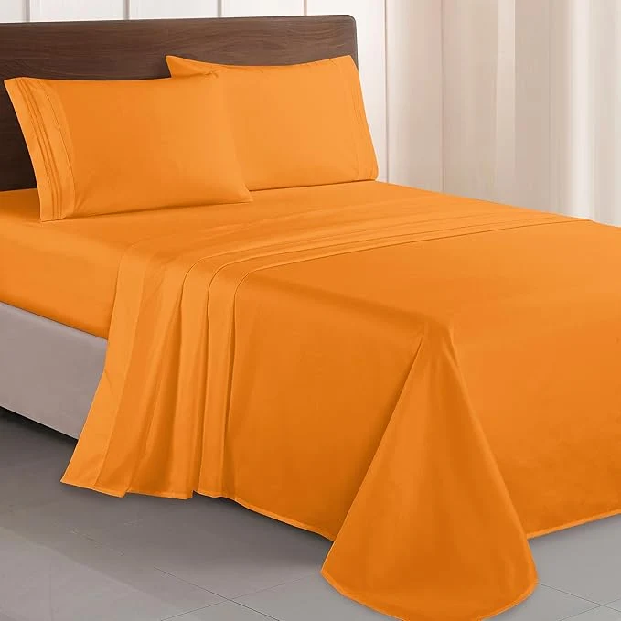 High-End Elegant Comfort Luxurious 1500 Premium Hotel Quality Microfiber Three Line Eco-Friendly