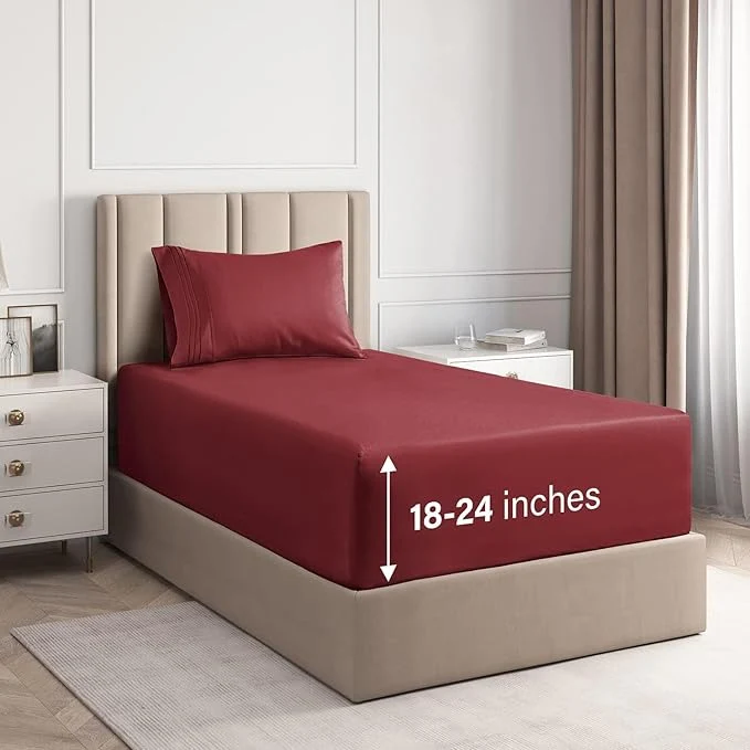 Versatile Extra Deep Twin XL Sheet Set Genuine