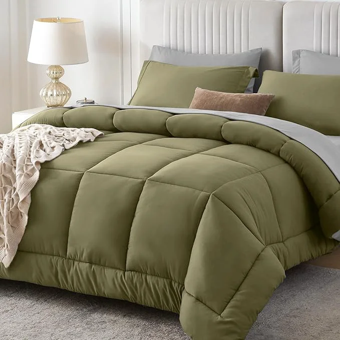 Excellent Sasttie Twin XL Comforter Set 5 Pieces Reversible Twin XL Bed in a Bag Fine Crafted