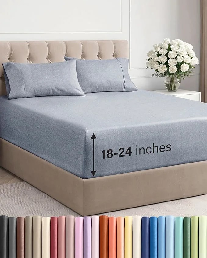 High-Grade Extra Deep Queen Sheet Set Carefully Designed