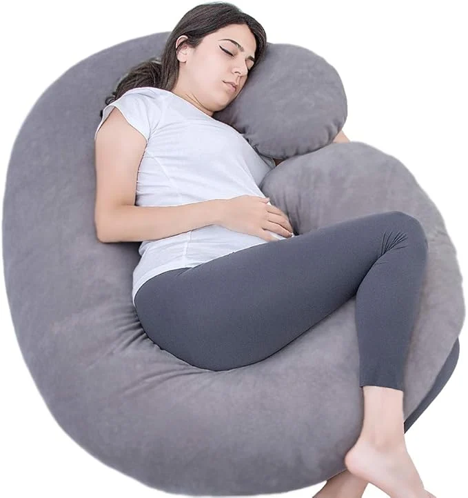 Effective 1 MIDDLE ONE Pregnancy Pillow C Shaped Full Body Pillow Crafted