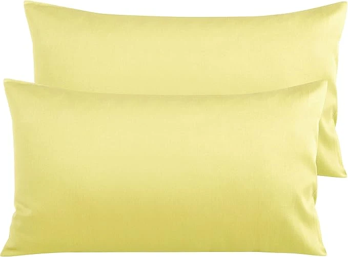 Natural NTBAY Egyptian Cotton King Pillowcases Environmentally Friendly