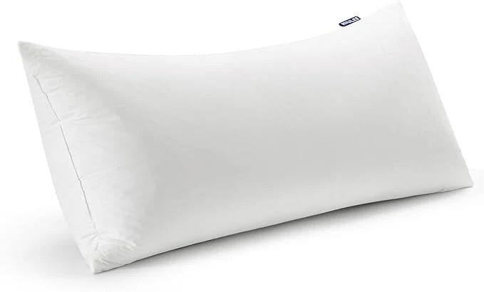 Breathable MIULEE Feather Pillow Insert 16x26 Decorative Down Feather Fluffy Throw Pillow Luxury