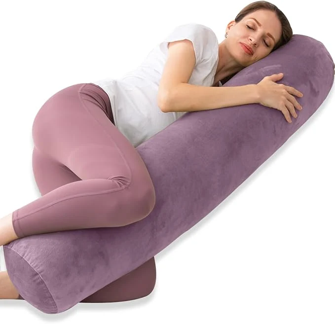Versatile 1 MIDDLE ONE Bolster Pillow for Bed Long Round Body Pillow for Adults Healthy