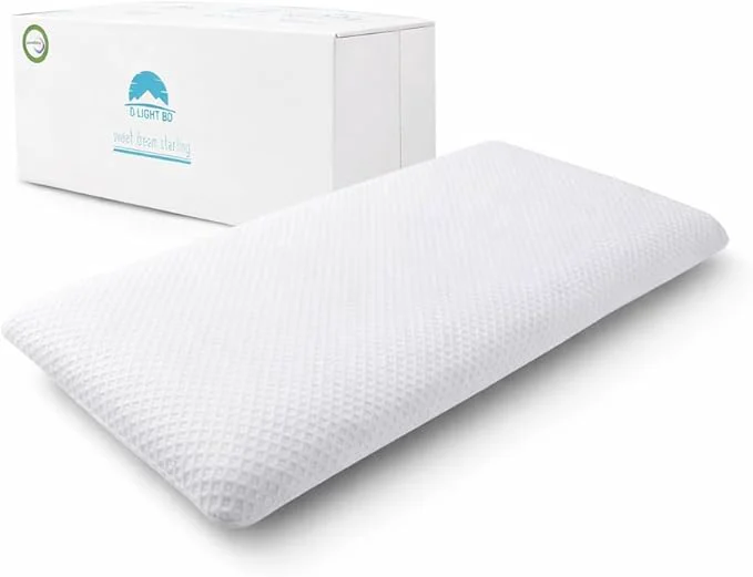 Outstanding DLIGHT BD Slim 2.7 Stomach Sleeping Memory Foam Pillow-Thin Soft Yet High-End