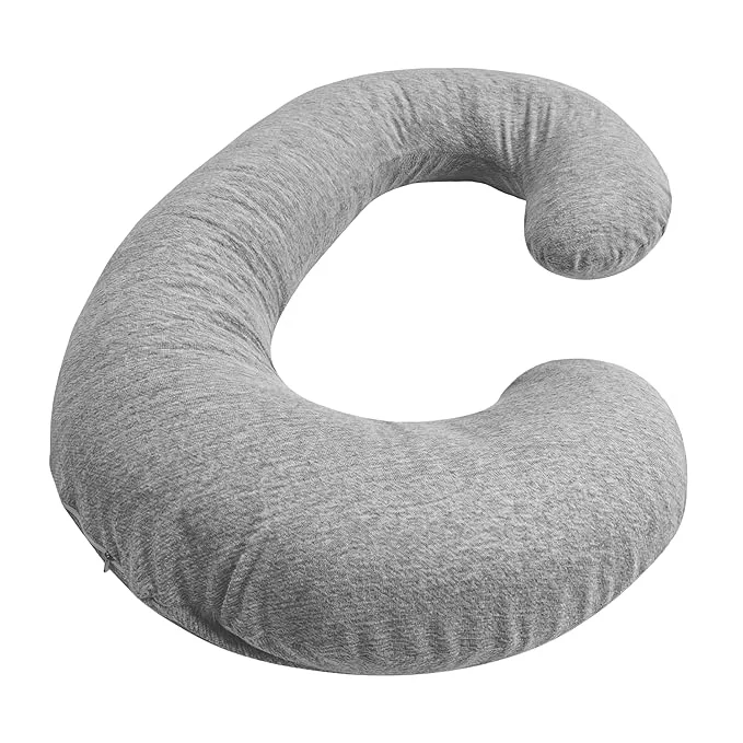 Premium Betty Dain Stretch Jersey Pregnancy Maternity Pillowcase C-Shape Compatible Elite