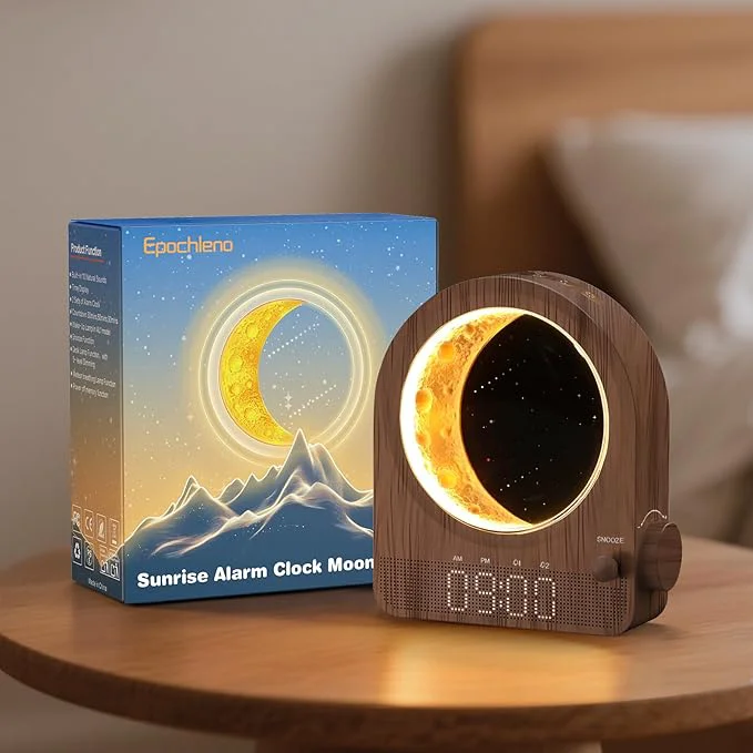 Sophisticated Sunrise Alarm Clock Dual Alarms 30 60 90min Timer Easy Snooze Proven