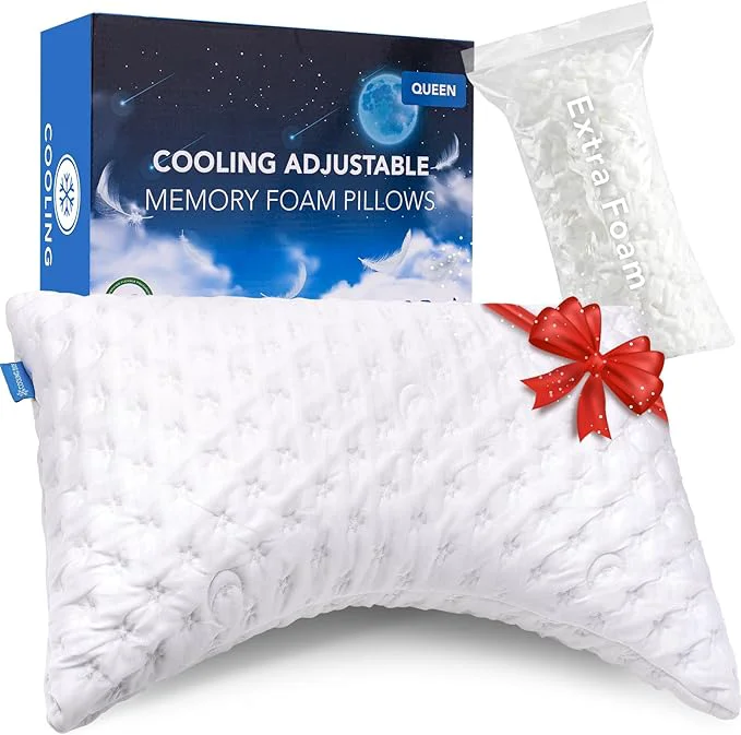 Certified KUCEY Cooling Side Sleeper Pillow Modern