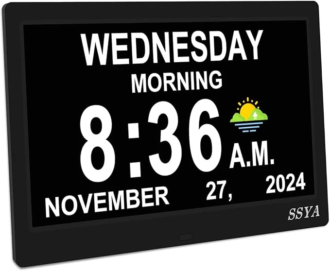 Artisan SSYA Dementia Clock for Seniors Digital Clock Next-Generation