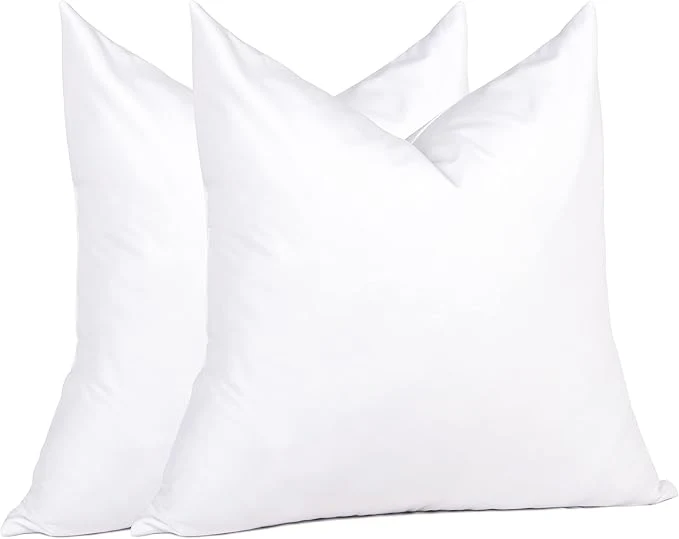 Recyclable puredown® 18 x 18 Decorative Feather Down Throw Pillow Inserts Elegant