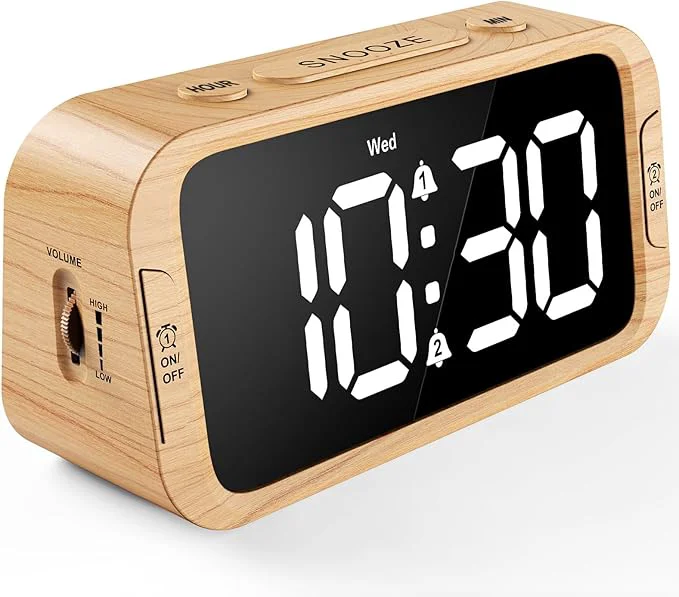 Classic Odokee Digital Dual Alarm Clock Comfortable
