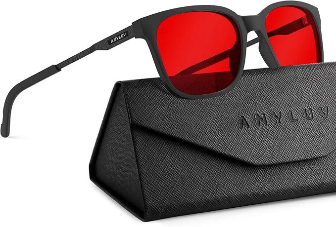 Enhanced ANYLUV Blue Light Glasses for Men Lightweight Computer Gaming Glasses Elite