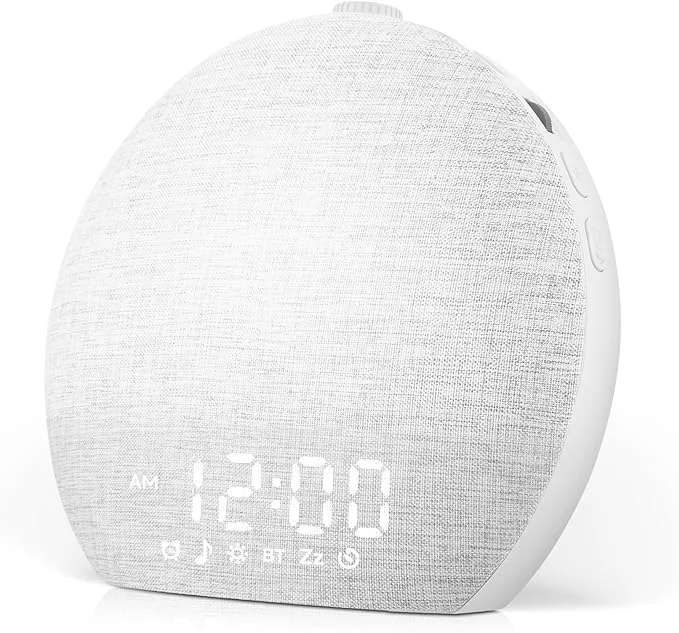 Lightweight Geuuap Sunrise Alarm Clock White Noise Sound Machine Fast