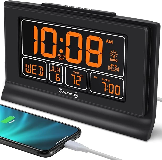 Efficient DreamSky Digital Alarm Clock User-Friendly