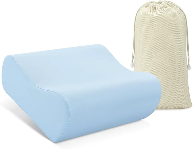 First-Class AM AEROMAX Travel Contour Memory Foam Pillow Cervical Pillow Stylish