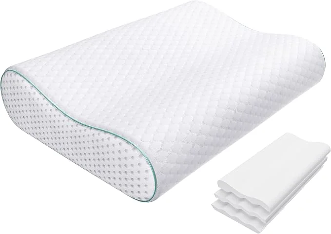 Powerful Releep Ergonomic Memory Foam Pillow Eco-Friendly