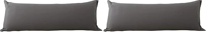 EVOLIVE Ultra Soft Microfiber Body Pillow Cover Pillowcases 21 x54 Safe