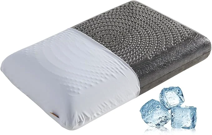 Convenient SAPHREAS Cooling Gel Memory Foam Pillow Breathable