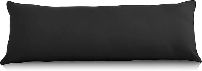 Eco-Friendly EVOLIVE Ultra Soft Body Pillow Cover 21 x54 Cozy Microfiber Pillowcase Modern