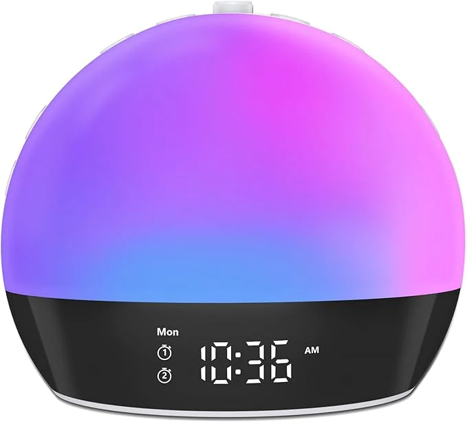 Trendy Sunrise Alarm Clock Sound Machine Alarm Clocks Pure