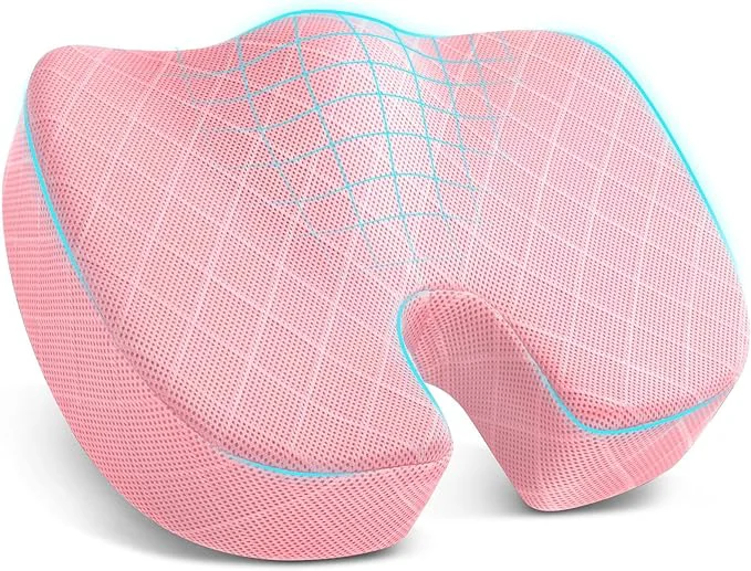 Original TushGuard Office Car Seat Cushion Non-Slip Sciatica Back Coccyx Tailbone Exclusive