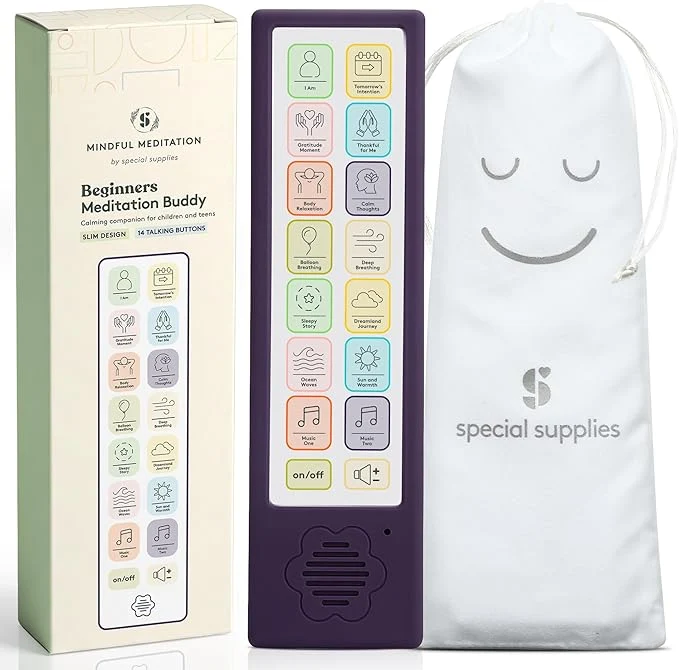 Crafted Special Supplies Meditation Buddy – Screen- Mindfulness Breathing Device Quality