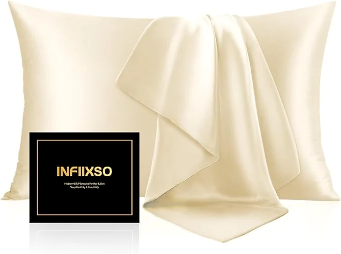Fast INFIIXSO Mulberry Silk Pillowcase Relaxed