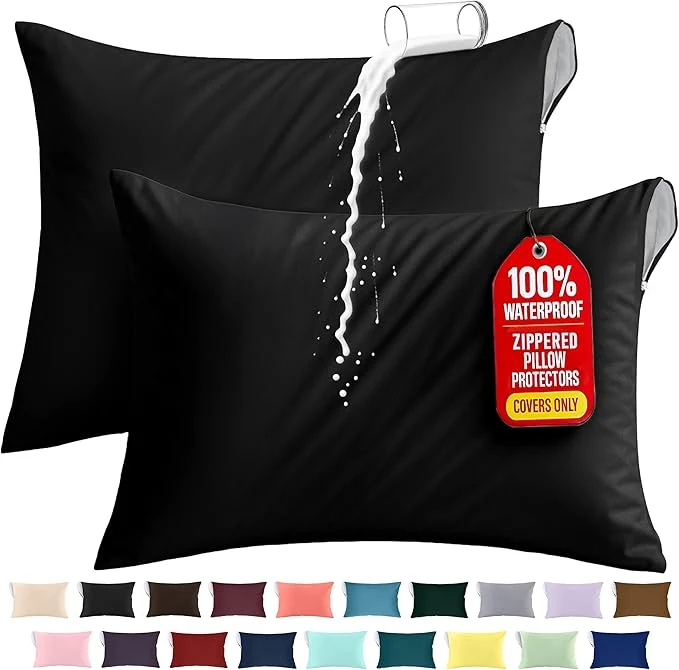 Minimalist Utopia Bedding Premium Waterproof Pillow Protectors Recyclable